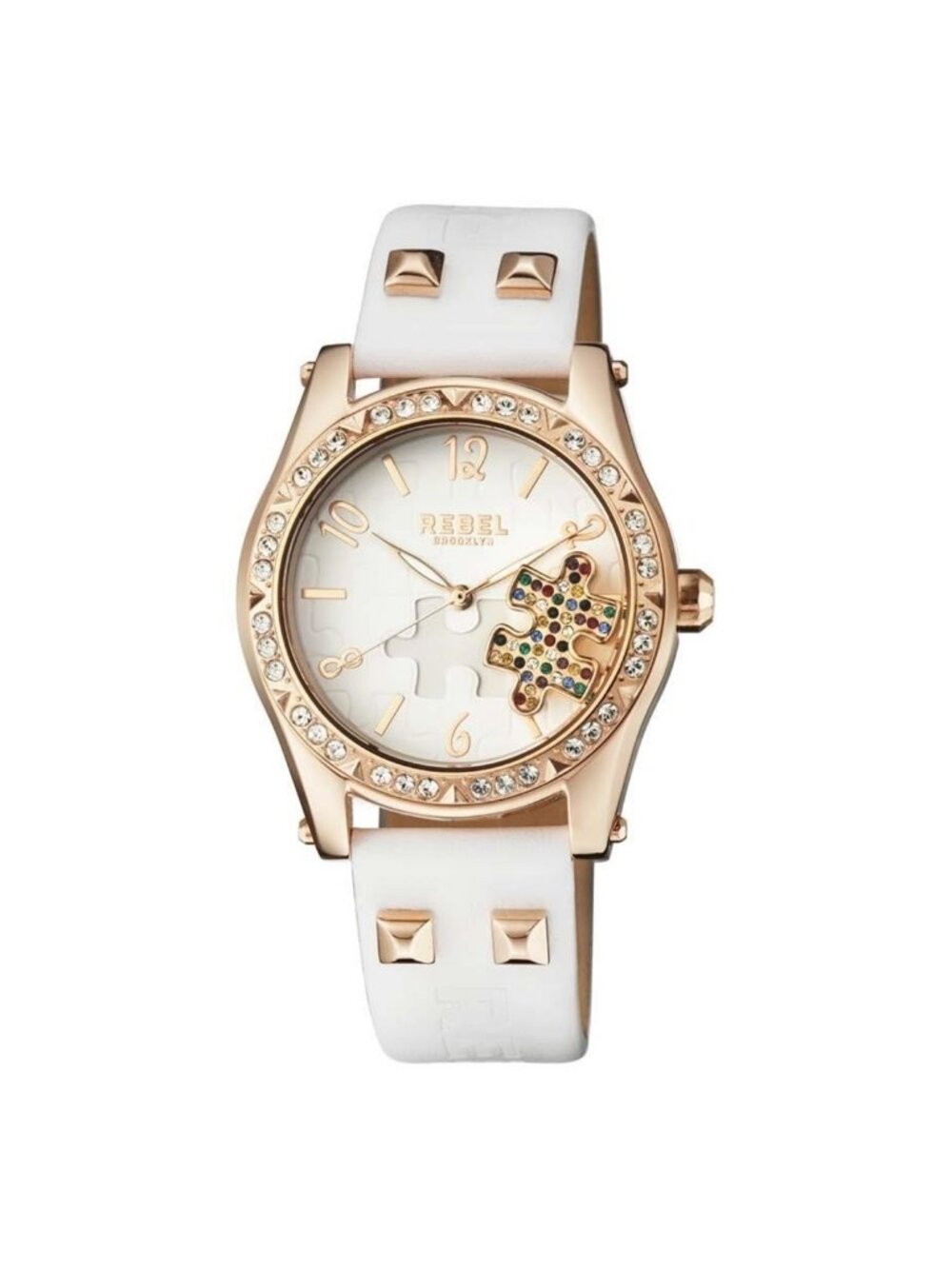 NWT Rebel Gravesend White Dial Ladies Watch